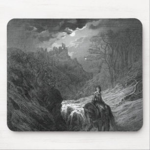 Die Mondschein-Fahrt Mousepad