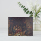 Die Moneylenders Postkarte (Stehend Vorderseite)