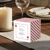 Die Mongram Playing Card Wedding Collection Geschenkschachtel