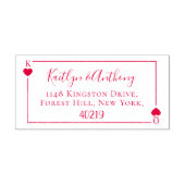 Die Mongram Playing Card Wedding Collection Permastempel (Design)