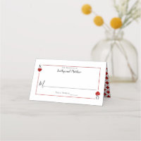 Die Mongram Playing Card Wedding Collection