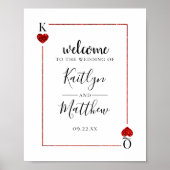 Die Mongram Playing Card Wedding Collection Poster (Vorne)