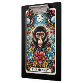Die Monkey-Tarotkarte Klemmbrett (Links)