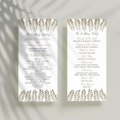Die monochrome Fern Woodland Wedding Collection Programm