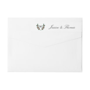 Die Monogram Berry Bush Wedding Collection
