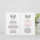 Die Monogram Berry Bush Wedding Collection (Stehend Vorderseite)