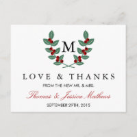 Die Monogram Berry Bush Wedding Collection