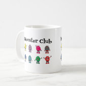 Die Monster-Club-Tasse Kaffeetasse (Vorderseite Links)