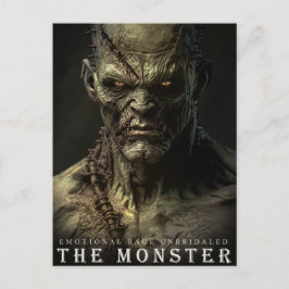 Die Monster-Postkarte Postkarte