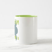 Die Monster-Tasse des Wareham Sea Zweifarbige Tasse (Mittel)