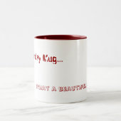 Die Montag-Tasse Zweifarbige Tasse (Mittel)