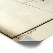 Die Monterey Bay und die Halbinsel Poster (Ecke)