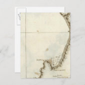 Die Monterey Bay und die Halbinsel Postkarte (Vorne/Hinten)