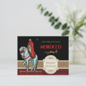 Die monumentalen Araber Postkarte (Stehend Vorderseite)