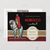 Die monumentalen Araber Postkarte (Vorne/Hinten)