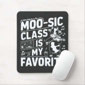 Die Moo-sic Class ist meine Lieblings-Funny-Moo-Ku Mousepad (Mit Mouse)