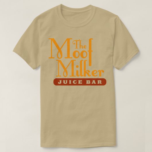 Die Moof Milker Juice-Bar T-Shirt (Design vorne)