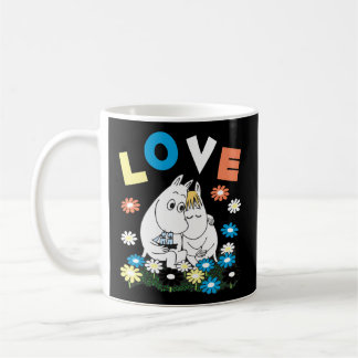 Die Moomins Liebe Schnorchelmädchen Blumenbeet Kaffeetasse