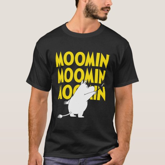 Die Moomins Moomin-Malerei T-Shirt (Vorderseite)