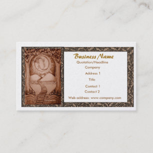 Die Moon Tarot Business Card Visitenkarte