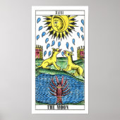 Die Moon Tarot Card Poster (Vorne)