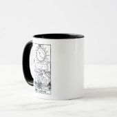 Die Moon Tarot Card Tasse (Vorderseite Links)