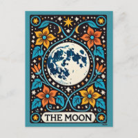 Die Moon Tarot Card Vollmond Luna