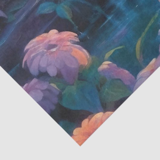 Die Moonlight Butterfly Serie Design 14 Seidenpapier (Ausschnitt)