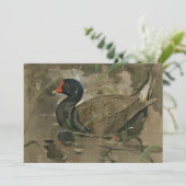 Die Moorhen | Joseph Crawhall (Stehend Vorderseite)