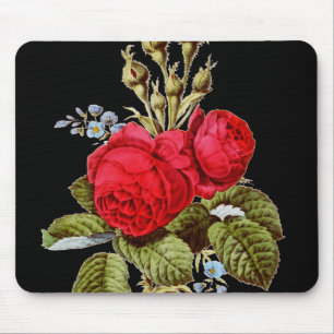 Die Moosrose - Vintage Fine Art Mousepad