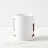 Die Mops Life Tasse (pink) (Mittel)