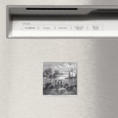 Die Moraos, die das Delaware erreichen Magnet (In Situ (Geschirrspüler))
