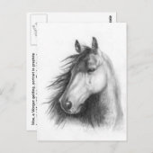 Die Morgan-Portraitkarte Postkarte (Vorne/Hinten)