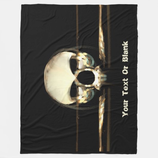 Die Morgendämmerung des Menschen Fleecedecke (Vorderseite)