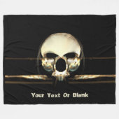 Die Morgendämmerung des Menschen Fleecedecke (Vorderseite (Horizontal))