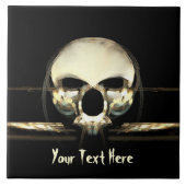 Die Morgendämmerung des Menschen Fliese (Vorderseite)