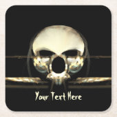 Die Morgendämmerung des Menschen Rechteckiger Pappuntersetzer (Vorderseite)