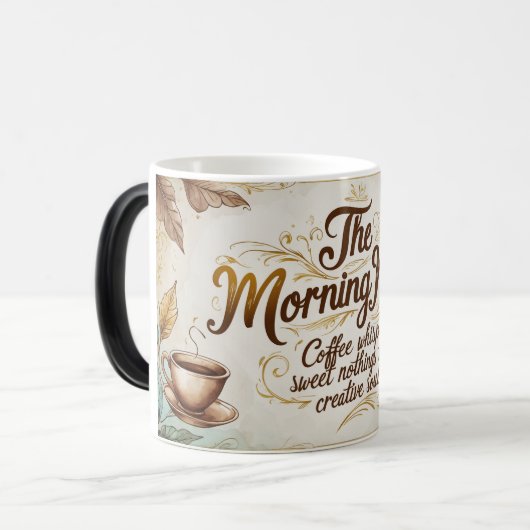 Die Morgenmuse Verwandlungstasse (Vorderseite Links)