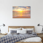 Die Morgensonne am Meer Leinwanddruck (Insitu (Schlafzimmer))