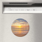 Die Morgensonne am Meer Magnet (In Situ (Geschirrspüler))
