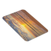 Die Morgensonne am Meer Magnet (Rechte Seite)