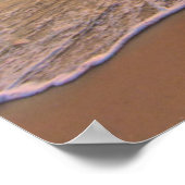 Die Morgensonne am Meer Poster (Ecke)