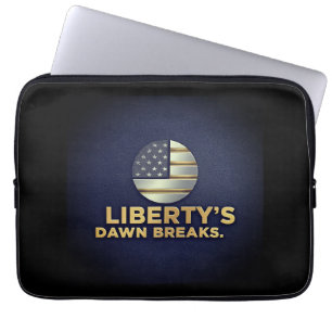 Die Morgenstunden der Freiheit brechen Laptopschutzhülle