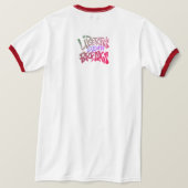 Die Morgenstunden der Freiheit brechen T-Shirt (Design Rückseite)