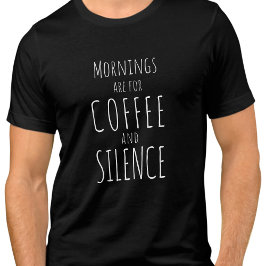 Die Morgenstunden sind für Kaffee & Stille - lusti Tri-Blend Shirt