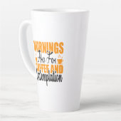 Die Morgenstunden sind für Kaffee und Befriedigung Milchtasse (Linke Ecke)