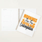 Die Morgenstunden sind für Kaffee und Befriedigung Planer (Anzeige)