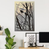 Die Morgenvögel Poster (Heimbüro)