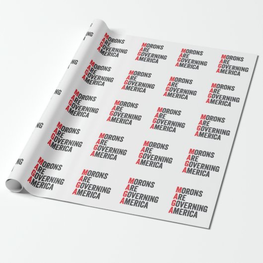 Die Morone regieren Amerika am 4. Juli Geschenkpapier (Ungerollt)