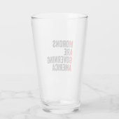 Die Morone regieren Amerika am 4. Juli Glas (Rückseite)